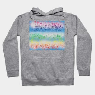 Colorful splash design Hoodie